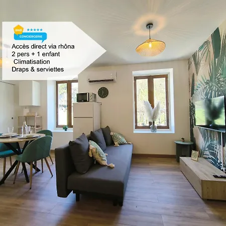 T1 Acces Direct Via Rhona - Clim -local Velo - Cnpe Sault-Brenaz